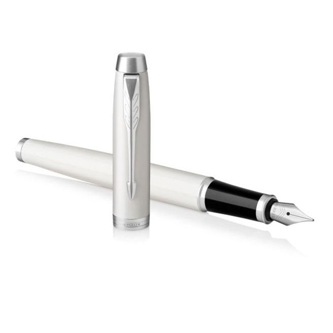 Parker IM White Lacquer Fountain Pen – Penhousepk