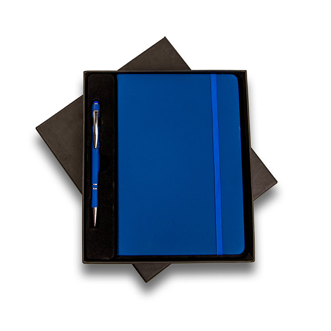 Blue Velvet Slim Notebook – Penhousepk