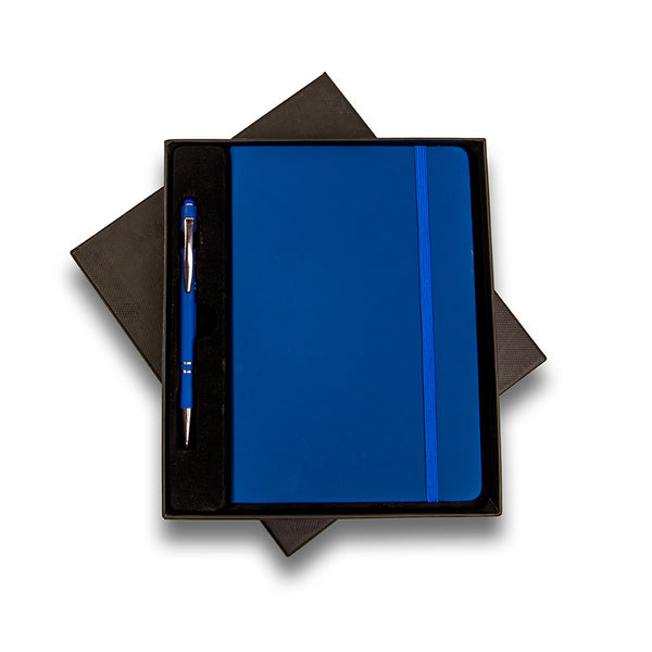 Blue Velvet Slim Notebook