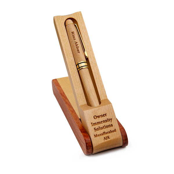 Luxury Wooden Pen With Engraved Name
